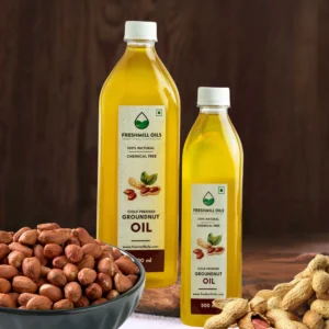 Groundnut Oil – Cold Pressed | Kachi Ghani | Rich Aroma Cooking Oil