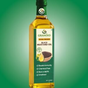 Mustard Oil (Black Seeds) – Cold Pressed | Kachi Ghani | Chemical-Free